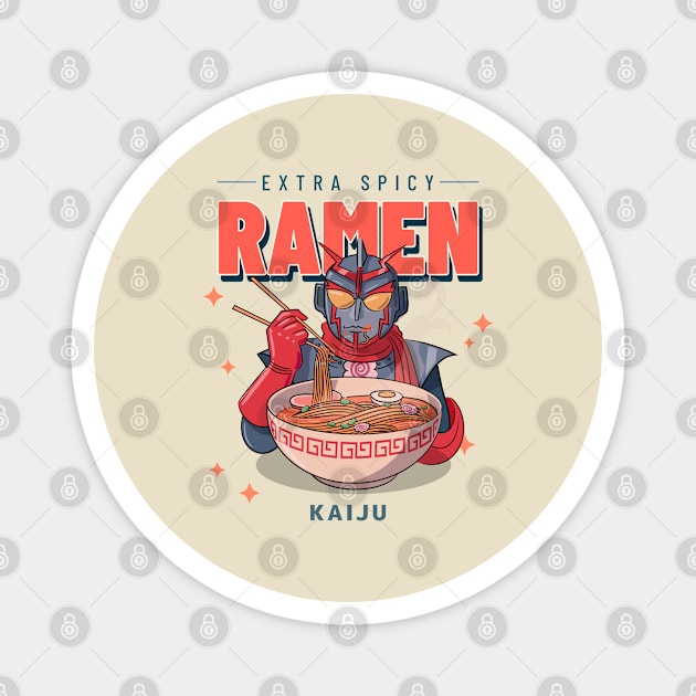 Ramen lover - Kaijo Magnet by cheesefries